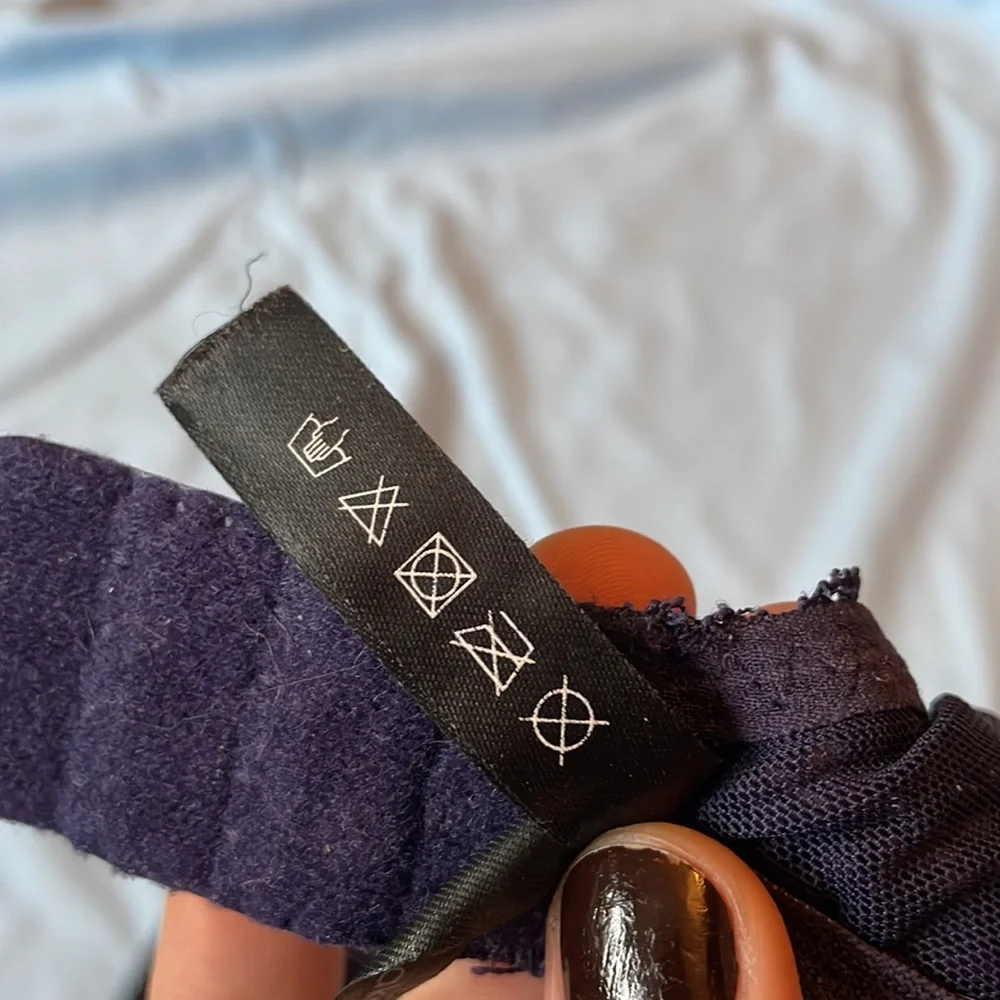 BLUSH lingerie purple see through lace bralette - Picture 10 of 11